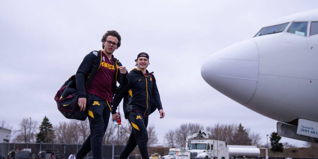 Brock Faber, Matthew Knies and a Gopher bond that carries over to their first NHL meeting