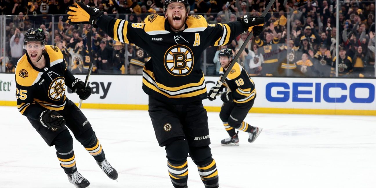 Bruins vow not to 'fall off' after playoff disaster, Bergeron retirement
